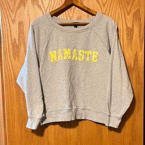 J. Crew Light Gray Knit Top